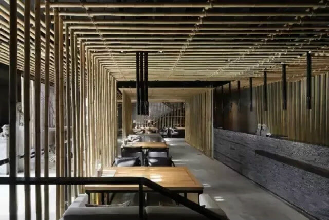 临桂如何让餐厅设计玩转中国风？几根竹子让你眼前一亮！
