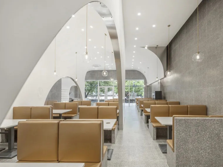 临桂简单而又充满仪式感的烤肉店餐饮空间设计
