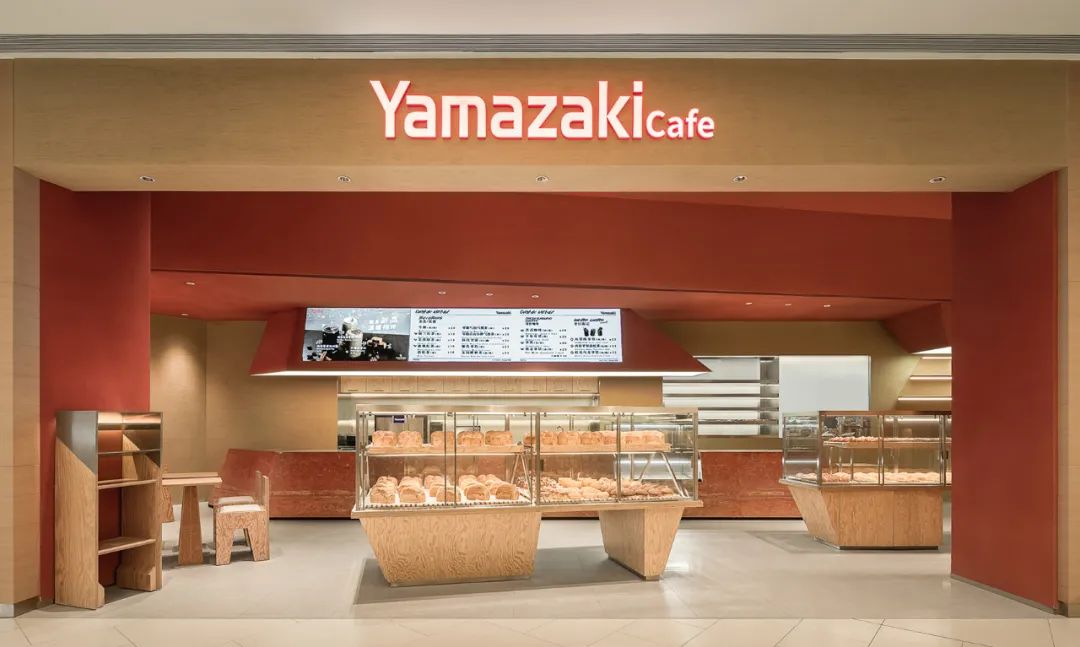 临桂烘焙品牌山崎面包，深圳餐饮空间设计蕴含日本元素