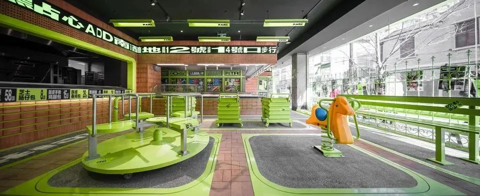 临桂广莲申点心公园深圳餐饮空间设计，将公园搬进了店内